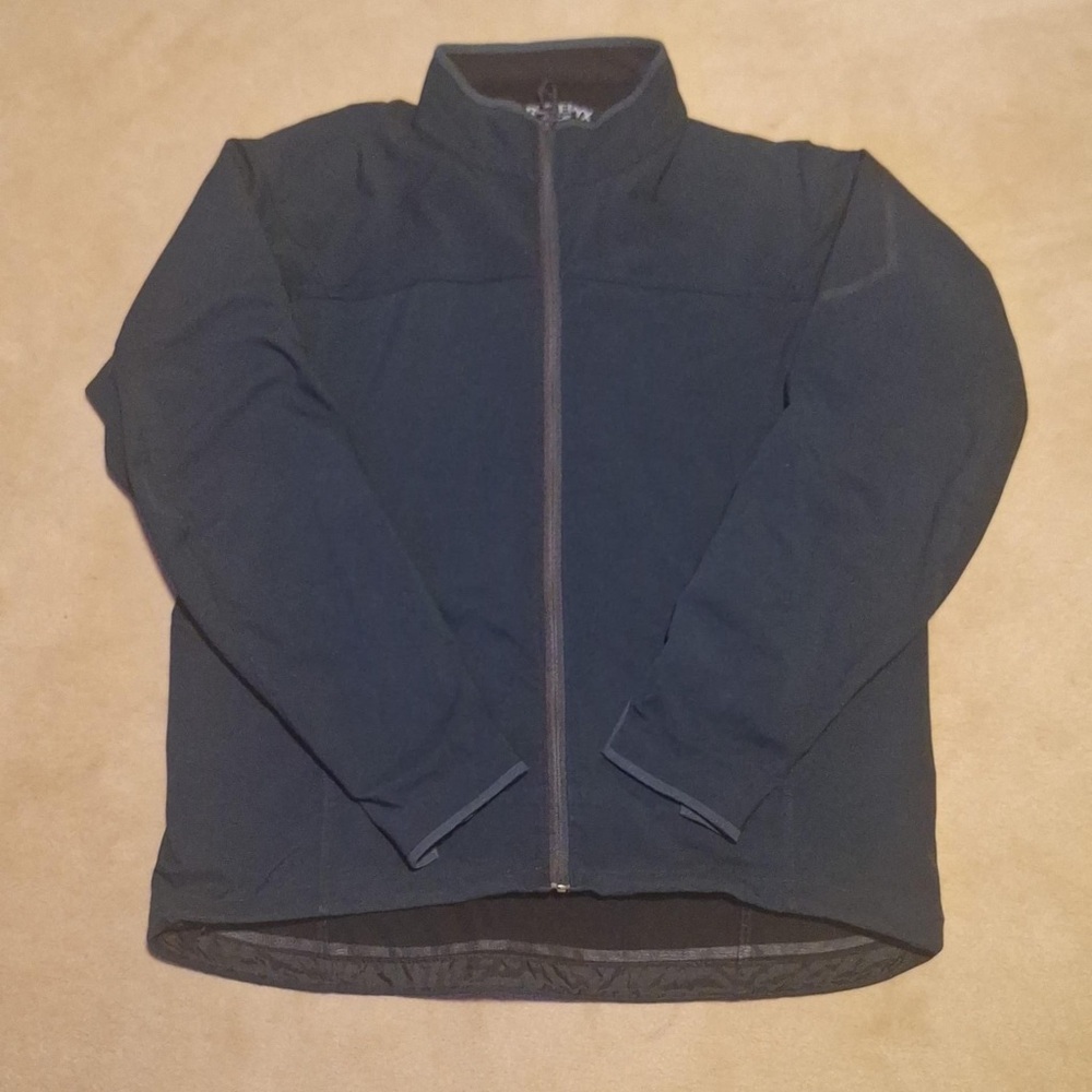 Arc’teryx Jacket Men’s Large Polartec Fleece Full Zip Black